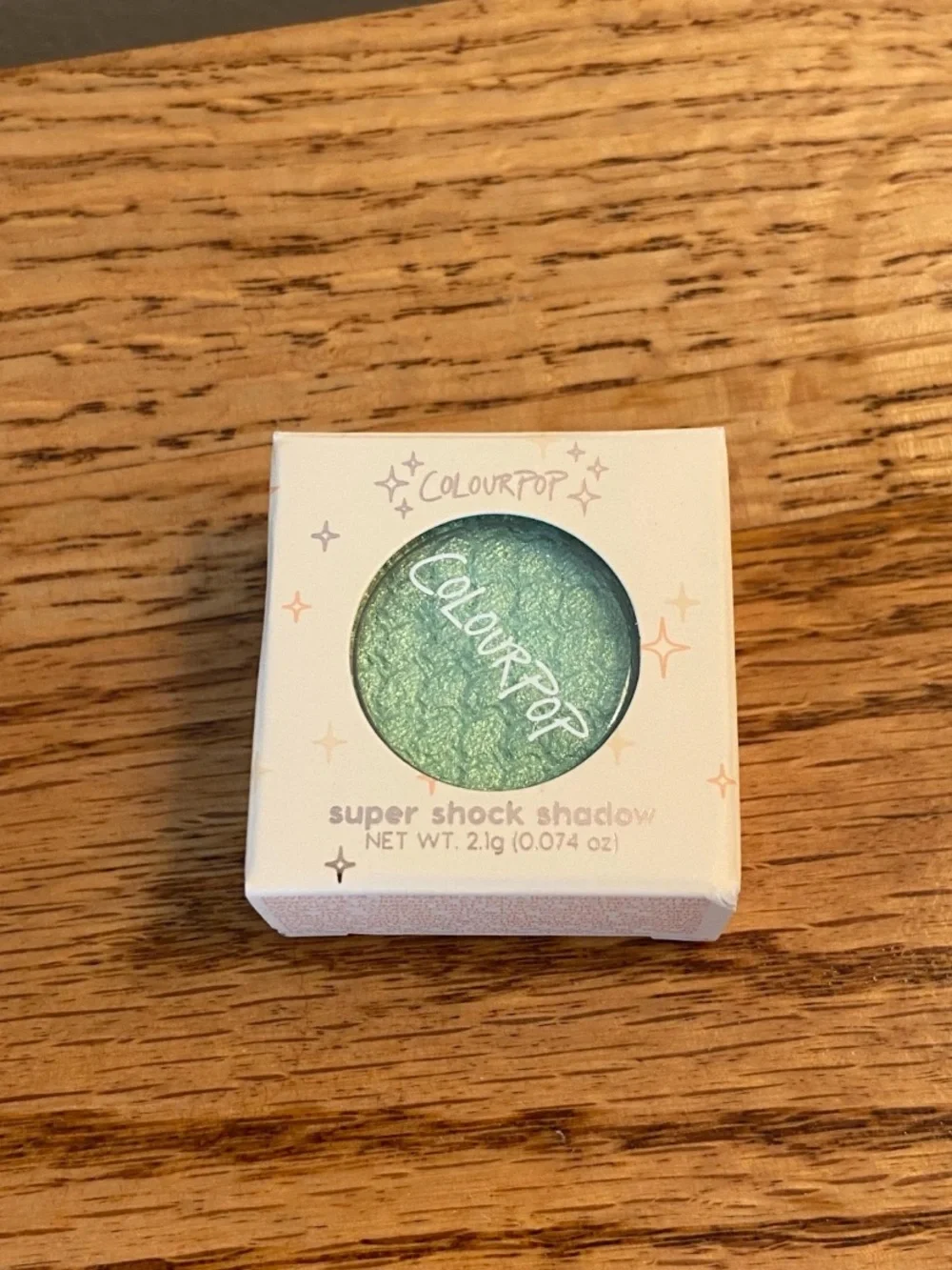 (2) Colourpop Super Shock Shadow Pressed Juice & OBVI (Glitter-Metallic) Green Y